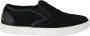 Dolce & Gabbana Zwarte Kant Slip-On Sneakers Logo Detail Black Dames - Thumbnail 1