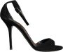 Dolce & Gabbana Zwarte Keira Hakken Sandalen Black Dames - Thumbnail 1