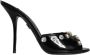 Dolce & Gabbana Zwarte Kristalhakken Sandalen Schoenen Black Dames - Thumbnail 1