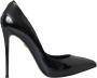 Dolce & Gabbana Zwarte Lakleren Hoge Hakken Pumps Black Dames - Thumbnail 1