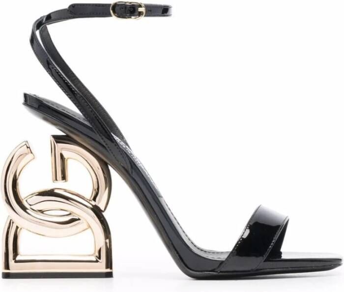 Dolce & Gabbana Hoge sandalen met hak 'Keira' Zwart Dames