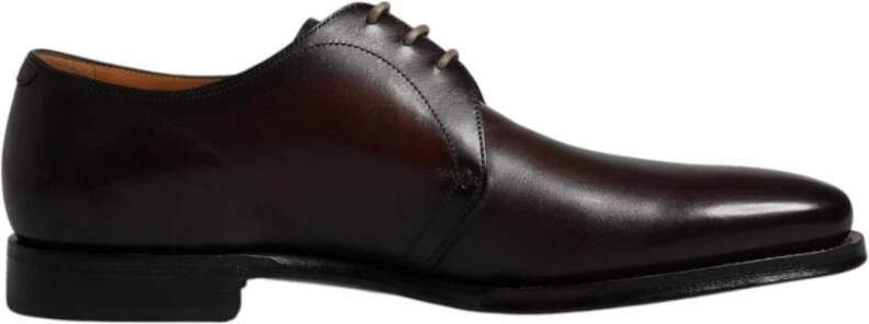 Dolce & Gabbana Zwarte Leren Derby Veterschoenen Black Heren