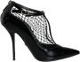 Dolce & Gabbana Zwarte Leren Hakken met Gespsluiting Black Dames - Thumbnail 1