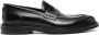 Dolce & Gabbana Geborsteld leren loafers met Penny Slot Black Heren - Thumbnail 19