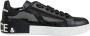 Dolce & Gabbana Zwarte leren lage sneakers Black Dames - Thumbnail 1