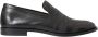 Dolce & Gabbana Zwarte Leren Loafer Jurkschoenen Black Heren - Thumbnail 17