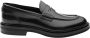 Dolce & Gabbana Zwarte Leren Loafer Schoenen Black Heren - Thumbnail 1