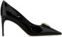 Dolce & Gabbana Zwarte Leren Lollo Pumps Black Dames - Thumbnail 1