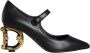 Dolce & Gabbana Zwarte leren Mary Jane-pumps Black Dames - Thumbnail 1