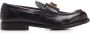 Dolce & Gabbana Zwarte leren mocassins met messing logo Black - Thumbnail 3