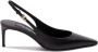 Dolce & Gabbana Zwarte Leren Slingback Pumps Black Dames - Thumbnail 1