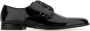 Dolce & Gabbana Zwarte Leren Veterschoenen Black Heren - Thumbnail 1