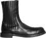 Dolce & Gabbana Zwarte Paardenleren Mid Calf Laarzen Black Heren - Thumbnail 1