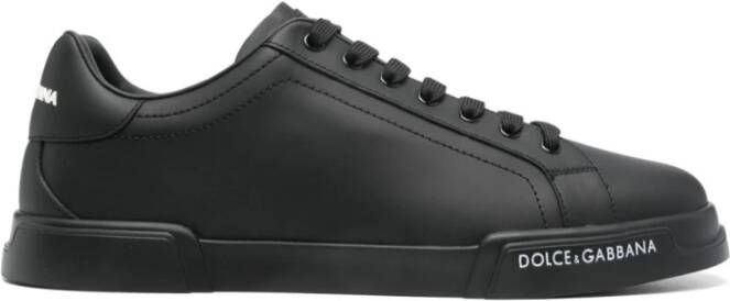 Dolce & Gabbana Zwarte Sneakers Luxe Comfort Stijl Black Heren