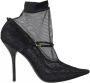 Dolce & Gabbana Zwarte Stretch Laarzen Pumps Schoenen Black Dames - Thumbnail 1