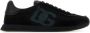 Dolce & Gabbana Zwarte Suède Mesh Aria Sneakers Black Heren - Thumbnail 1