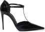 Dolce & Gabbana Zwarte T-bar Patent Leren Pumps Black Dames - Thumbnail 1