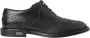 Dolce & Gabbana Zwarte Wingtip Oxford Formele Schoenen Black Heren - Thumbnail 1