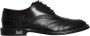 Dolce & Gabbana Zwarte Wingtip Oxford Jurkschoenen Black Heren - Thumbnail 1