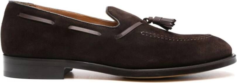 Doucal's Bruine Mocassins Platte Schoenen Brown Heren