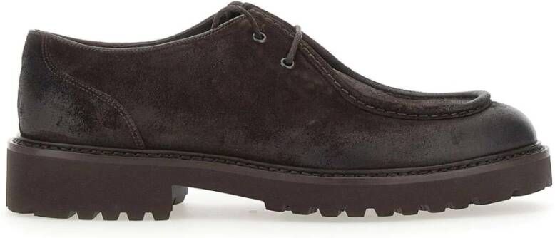 Doucal's Bruine Platte Schoenen Brown Heren