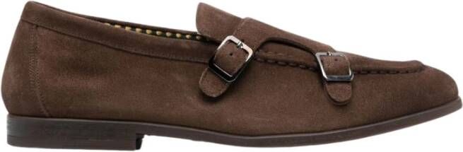 Doucal's Bruine Platte Schoenen voor Mannen Brown Heren