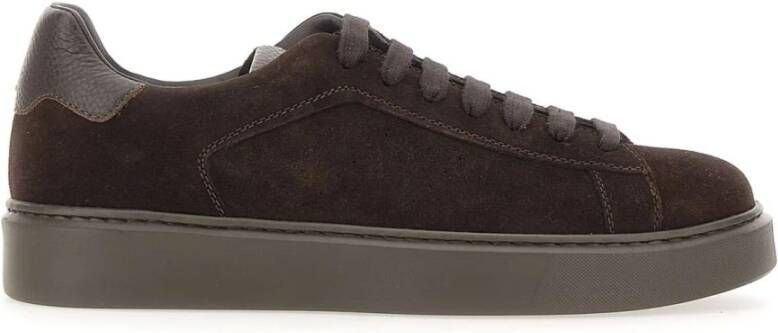 Doucal's Bruine Sneakers Brown Heren