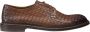 Doucal's Cognac Bruin Leren Veterschoenen Brown Heren - Thumbnail 1