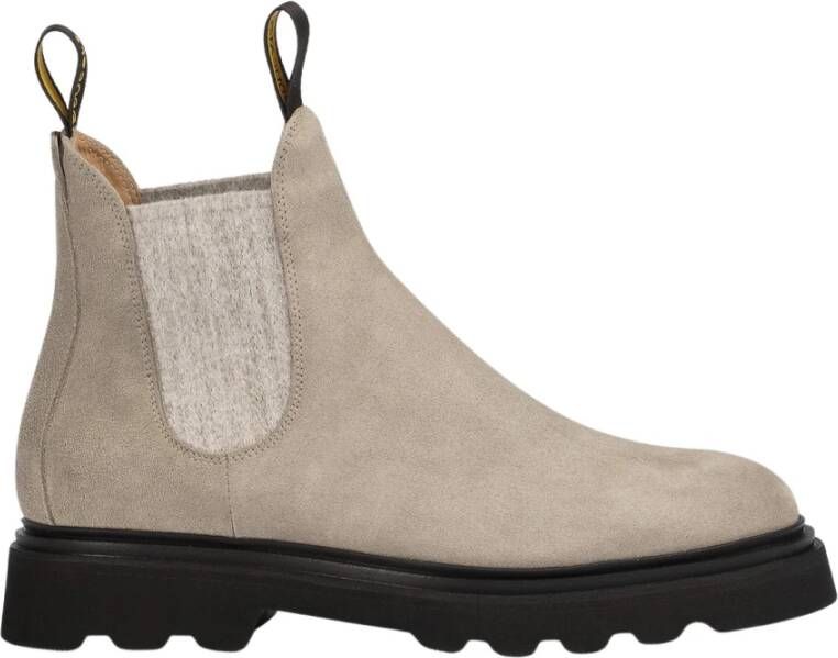 Doucal's Dames suède beatles enkellaars | zand Beige Dames