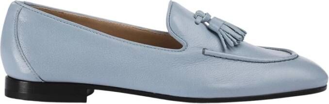 Doucal's Damesloafer van leer | hemelsblauw Blue Dames