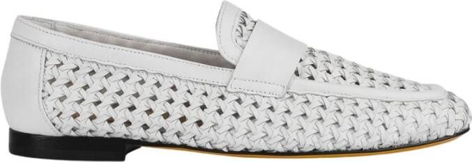 Doucal's Damesloafer van leer | wit White Dames