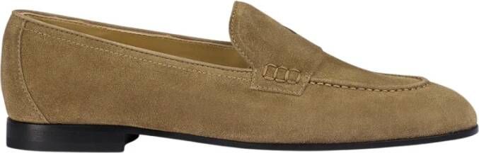 Doucal's Damesuède loafer | hazelnoot Brown Dames