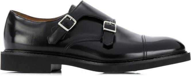 Doucal's Dubbele Gespschoenen Black Heren