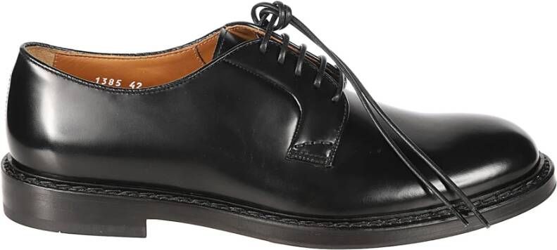 Doucal's Elegante Horse Derby Schoenen Black Heren