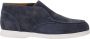 Doucal's Heren chukka loafer van suède | blauw Blue Heren - Thumbnail 5