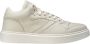 Doucal's Witte kalfsleren hoge sneakers White Heren - Thumbnail 1