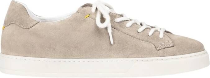 Doucal's Heren suède sneaker | zand Beige Heren