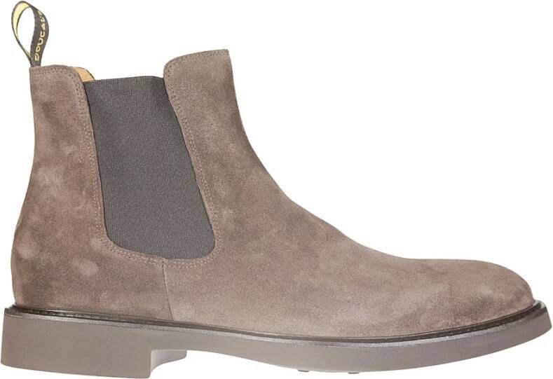 Doucal's Klassieke Chelsea Boot Brown Heren