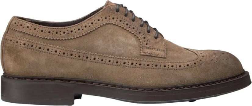 Doucal's Klassieke Derby schoenen voor heren Beige Heren