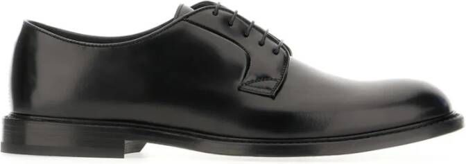 Doucal's Klassieke Derby Veterschoenen Black Heren