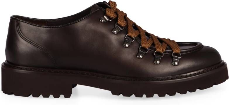 Doucal's Klassieke Derby Veterschoenen Brown Heren