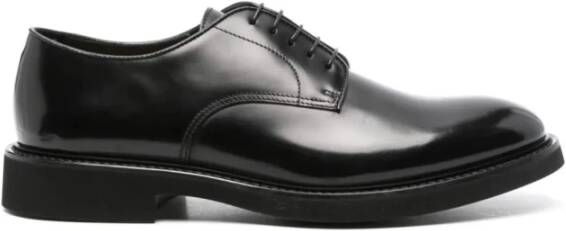 Doucal's Klassieke Loafer Schoenen in Zwart Black Heren