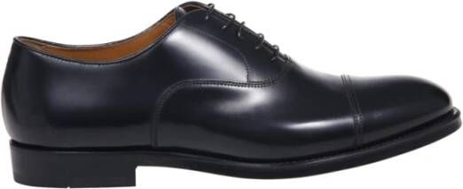 Doucal's Klassieke Nero Oxford Loafer Schoenen Black Heren