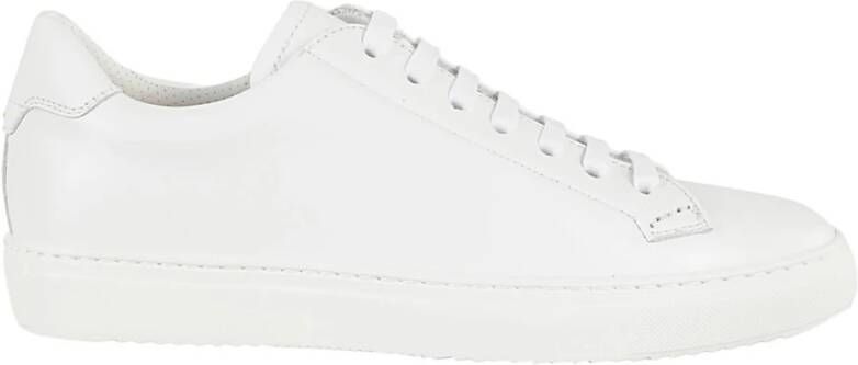 Doucal's Klassieke Sneaker voor Dagelijks Gebruik White Heren