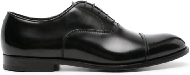 Doucal's Lace Up Oxford Schoenen Black Heren