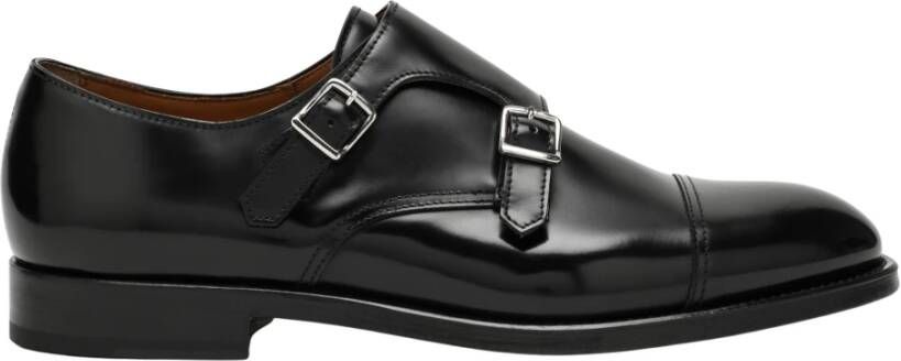 Doucal's Lage Veterschoenen Black Heren