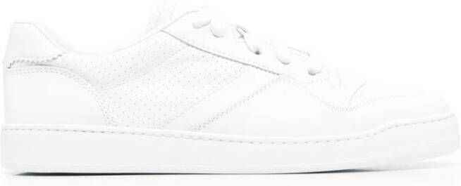 Doucal's Leren Lage Sneakers White Heren