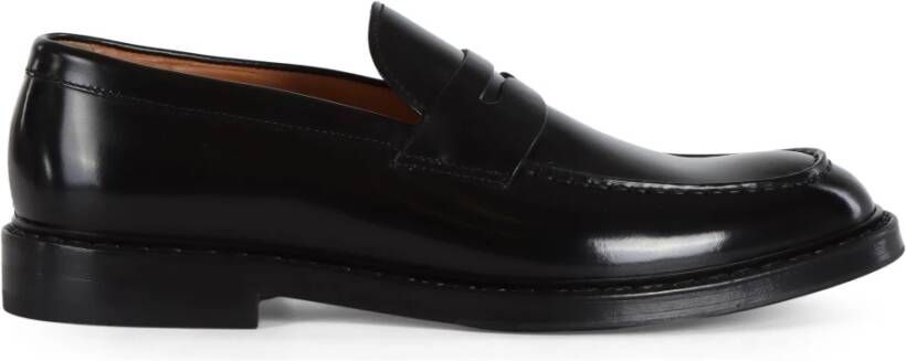 Doucal's Leren Loafers Black Heren