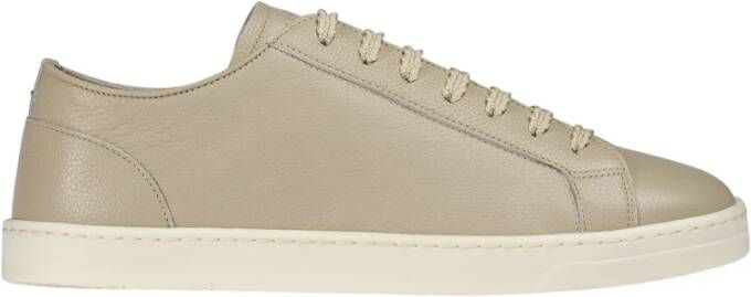 Doucal's Leren sneaker voor dames | marmer Gray Dames