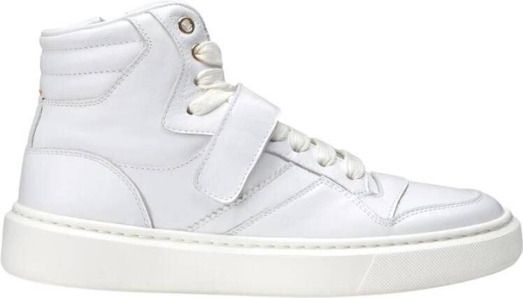 Doucal's Leren sneakers voor dames | wit White Dames